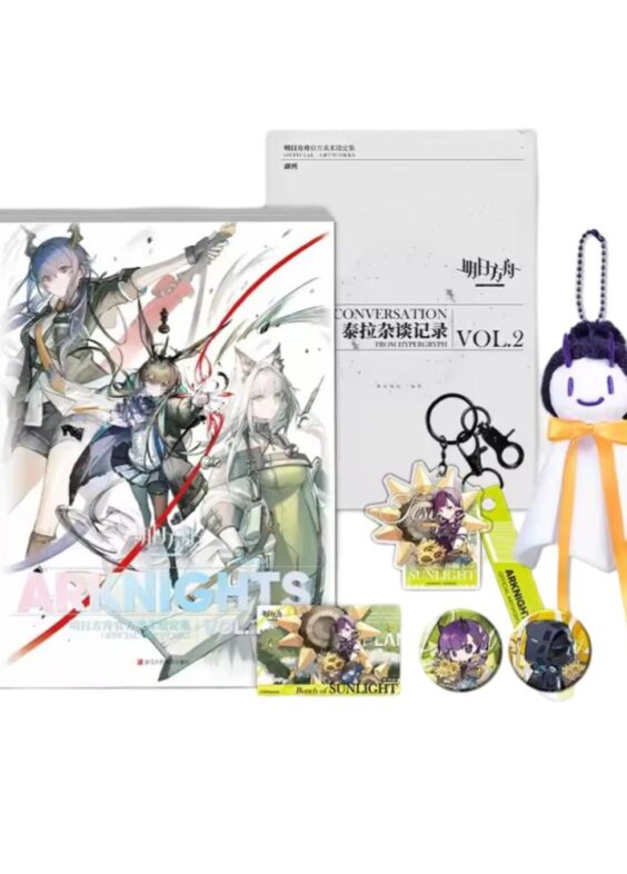 Anime Arknights Character Artbook Setting Collection