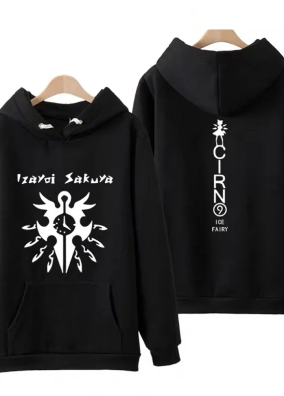 Anime Touhou Project Izayoi Sakuya Cirno Hoodie