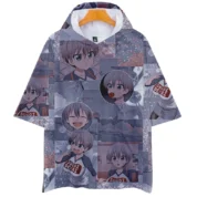 Uzaki-Chan Wants To Hang Out Hana Uzaki Anime Short Sleeve Hoodie