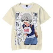 Uzaki-Chan Wants To Hang Out Hana Uzaki Anime 3D Print T-Shirt