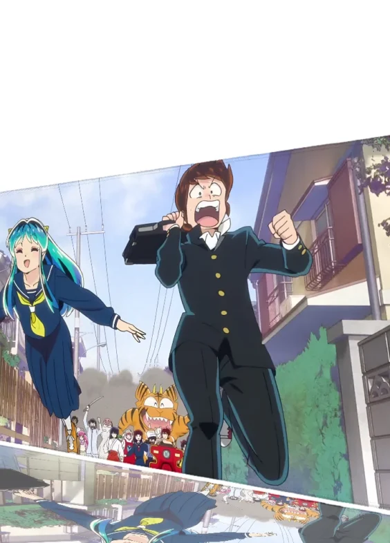 Anime Urusei Yatsura Ataru And Lum Mouse Pad