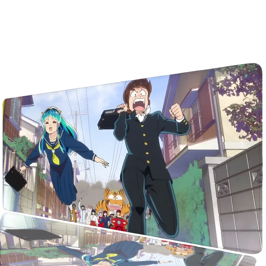 Anime Urusei Yatsura Ataru And Lum Mouse Pad