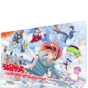 Urusei Yatsura Anime Characters Printed Mouse Pad