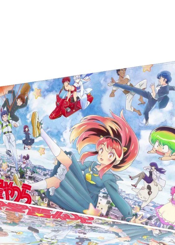 Urusei Yatsura Anime Characters Printed Mouse Pad
