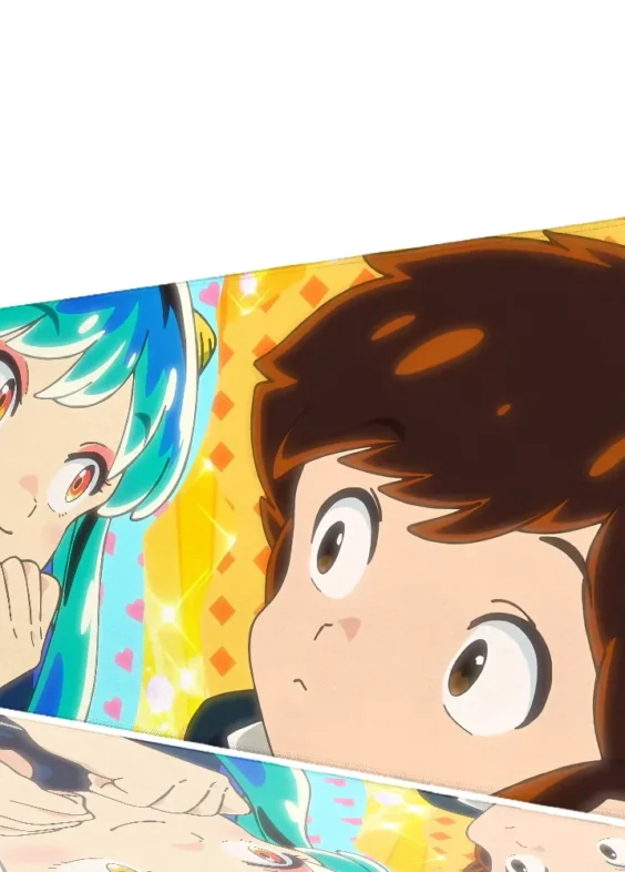 Urusei Yatsura Anime Ataru And Lum Mouse Pad