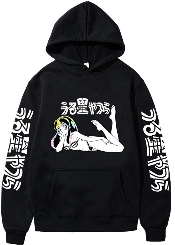 Urusei Yatsura Lum Anime Printed Hoodie