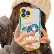 Anime Urusei Yatsura Ten And Lum Phone Case For Redmi