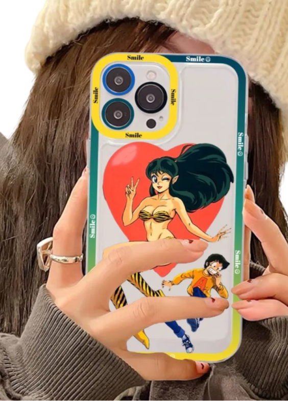 Urusei Yatsura Anime Ataru Moroboshi And Lum Phone Case For Redmi