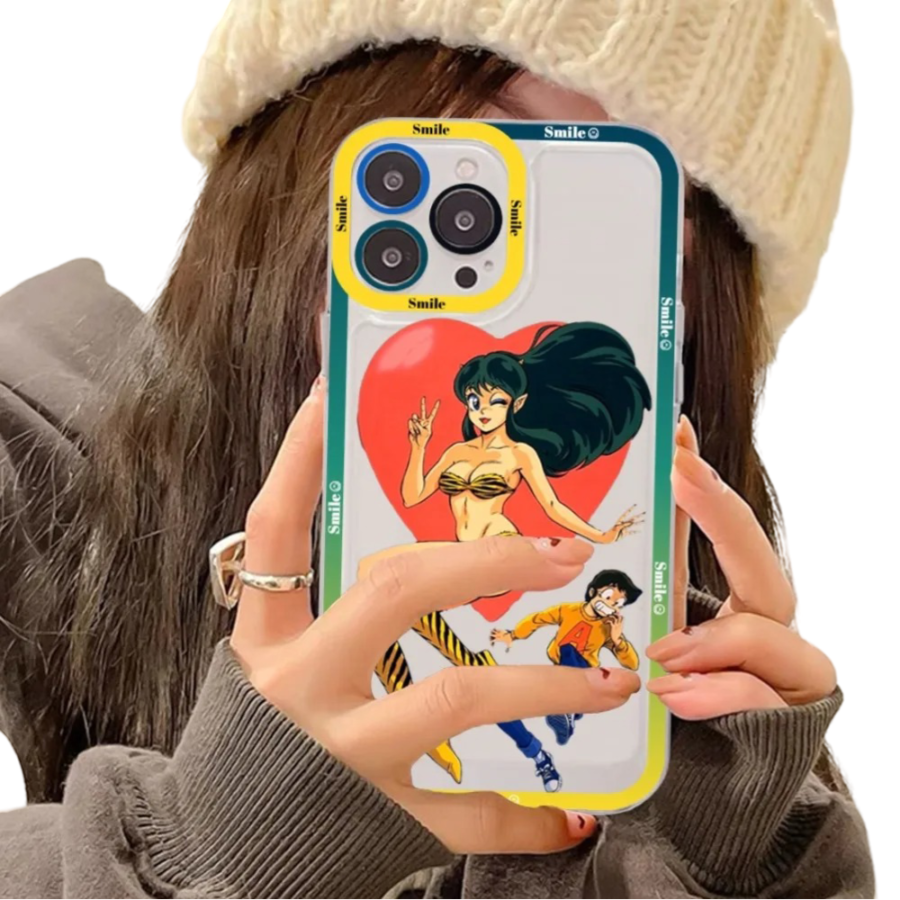 Urusei Yatsura Anime Ataru Moroboshi And Lum Phone Case For Redmi