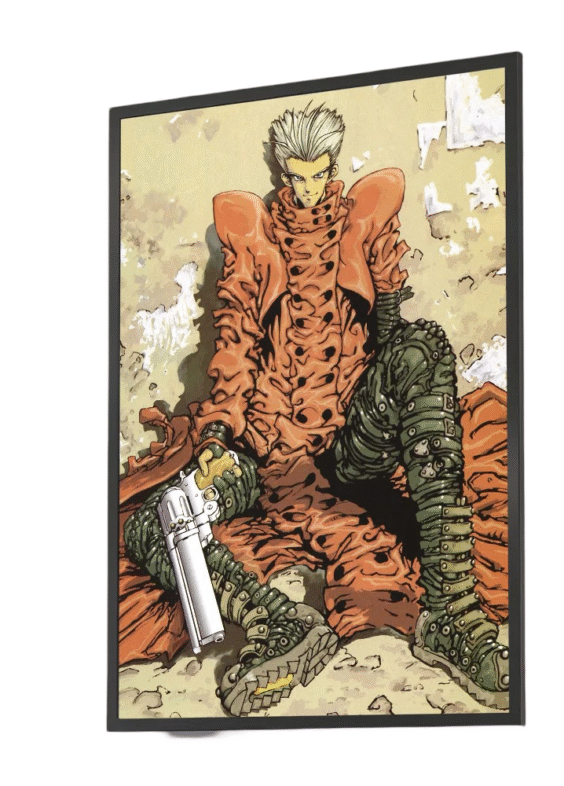 Anime Trigun Millions Knives Wall Poster