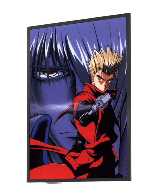 Anime Vash The Stampede And Trigun Nicholas D. Wolfwood Wall Poster