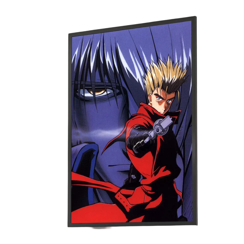 Anime Vash The Stampede And Trigun Nicholas D. Wolfwood Wall Poster Anime Vash The Stampede And Trigun Nicholas D. Wolfwood Wall Poster