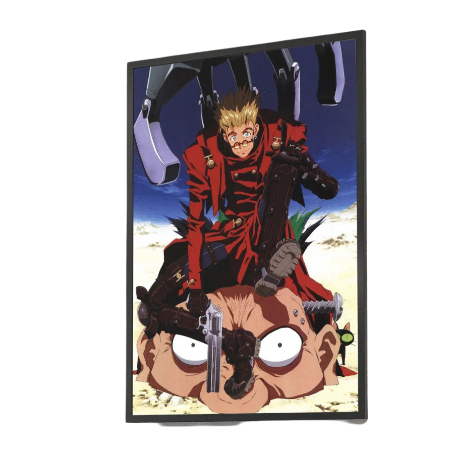 Trigun Anime Vash The Stampede Print Wall Poster Trigun Anime Vash The Stampede Print Wall Poster