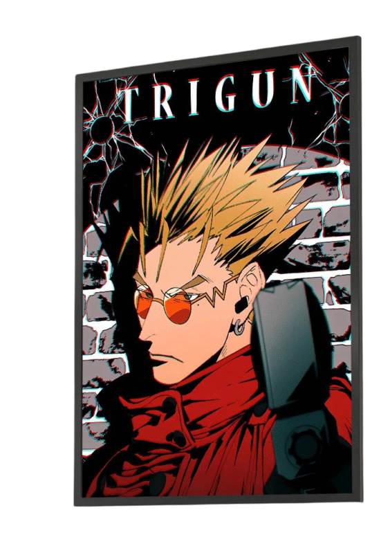 Anime Trigun Vash The Stampede Wall Poster