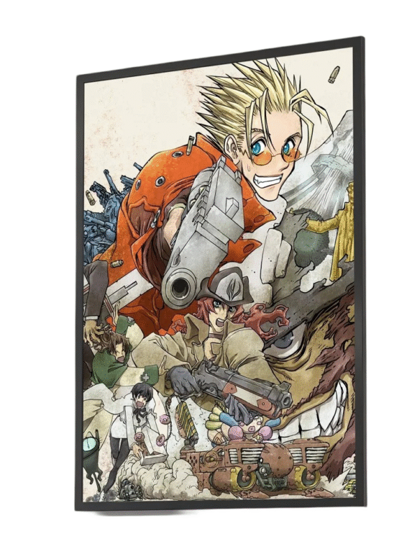 Anime Trigun Vash The Stampede Print Wall Poster