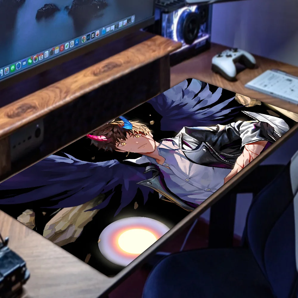 Comics Tower Of God Baam Mousepad Large Gaming Mouse Pad LockEdge Thickened Computer Keyboard Table Desk Mat