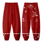 Touhou Project Anime Reimu Hakurei 3D Print Jogger Pant