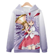 Anime Touhou Project Reisen Udongein Inaba 3D Print Hoodie