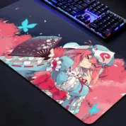 Anime Touhou Saigyouji Yuyuko Mouse Pad