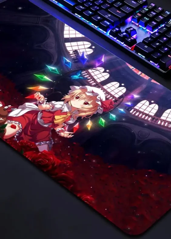 Anime Touhou Flandre Scarlet Mouse Pad