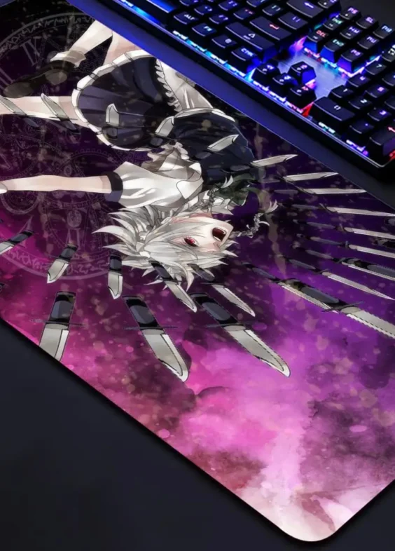 Touhou Anime Sakuya Izayoi Mouse Pad