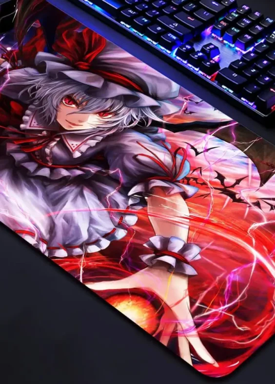 Touhou Anime Remilia Scarlet Print Mouse Pad