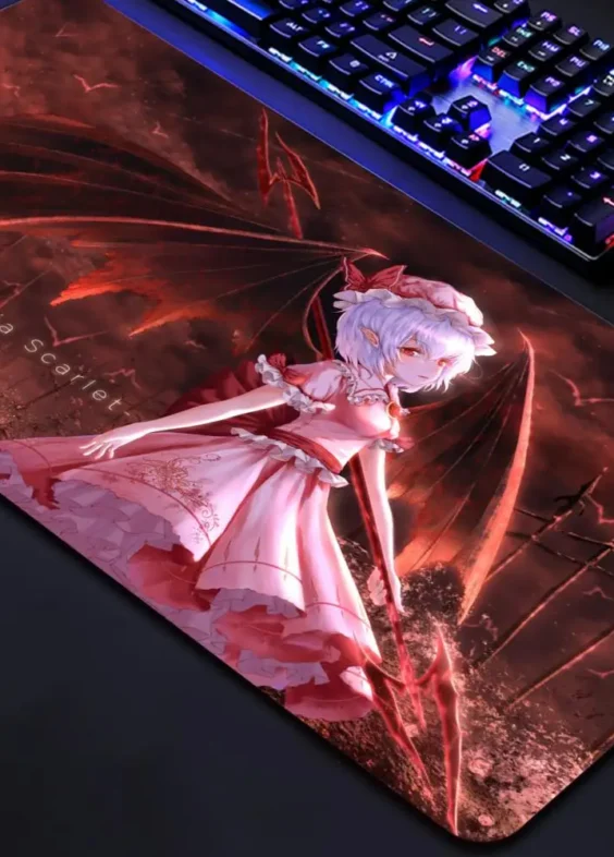 Touhou Anime Remilia Scarlet Print Mouse Pad