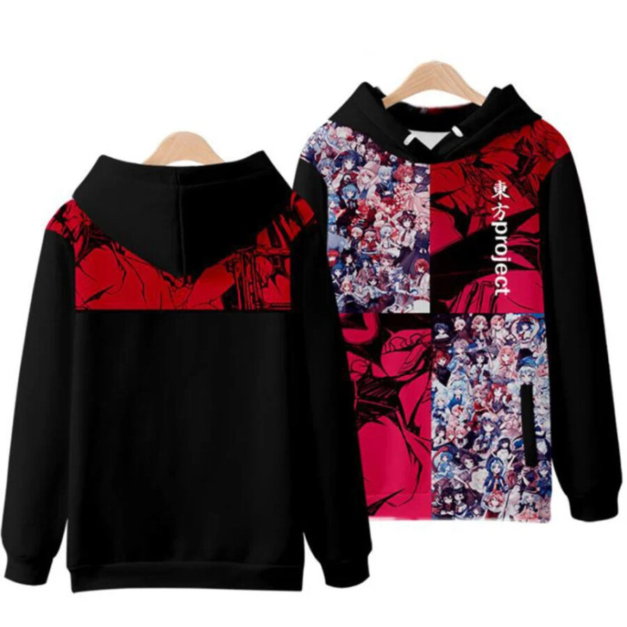 Anime Touhou Project All Characters Hoodie Anime Touhou Project All Characters Hoodie