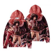 Anime Touhou Project Utsuho Reiuji Hoodie