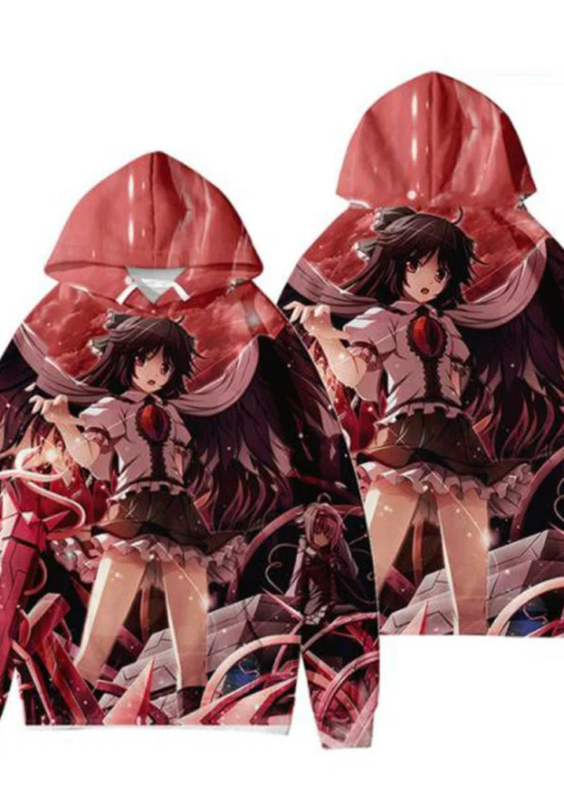 Anime Touhou Project Utsuho Reiuji Hoodie