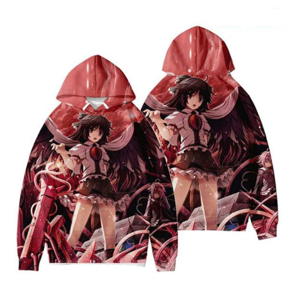 Anime Touhou Project Utsuho Reiuji Hoodie Anime Touhou Project Utsuho Reiuji Hoodie