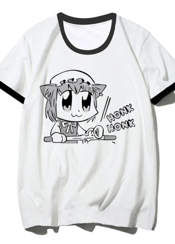 Anime Touhou Project Honk Honk Chen Short Sleeve T-Shirt