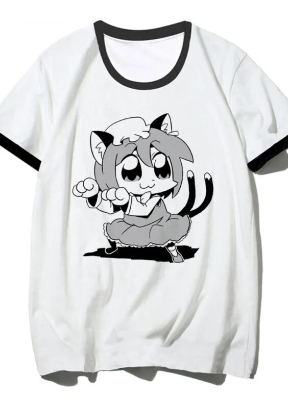Anime Touhou Project Honk Chen Short Sleeve T-Shirt