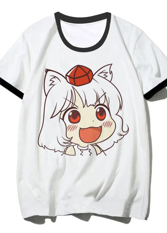 Anime Touhou Project Momiji Inubashiri Short Sleeve T-Shirt