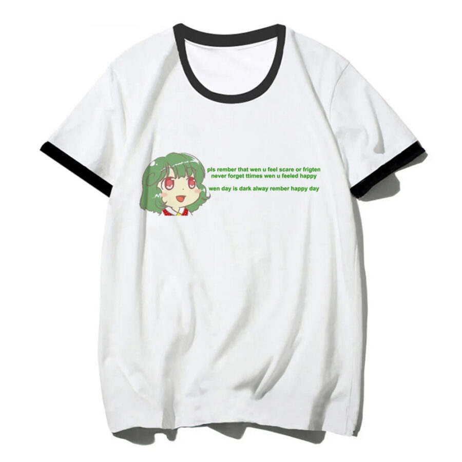 Anime Touhou Project Yuuka Kazami Short Sleeve T-Shirt Anime Touhou Project Yuuka Kazami Short Sleeve T-Shirt