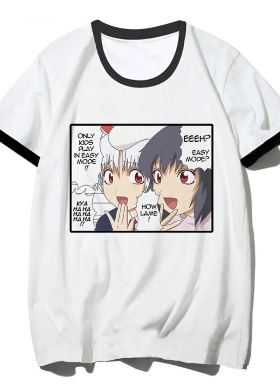 Anime Touhou Project Tewi And Reisen Short Sleeve T-Shirt