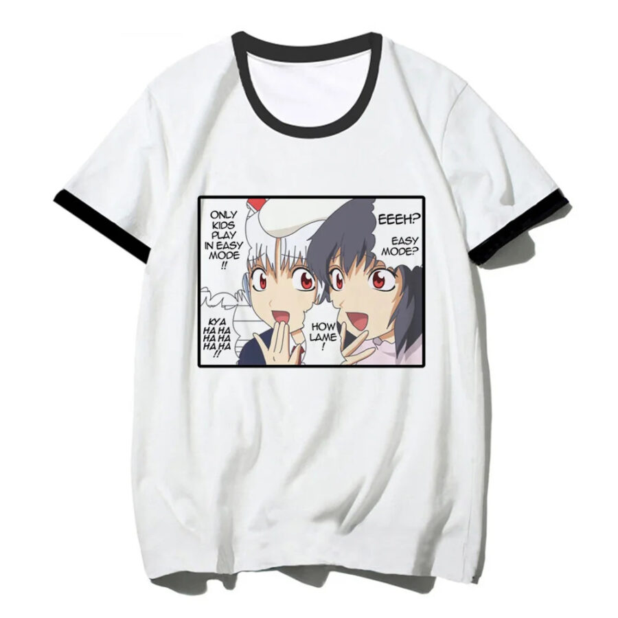 Anime Touhou Project Tewi And Reisen Short Sleeve T-Shirt Anime Touhou Project Tewi And Reisen Short Sleeve T-Shirt