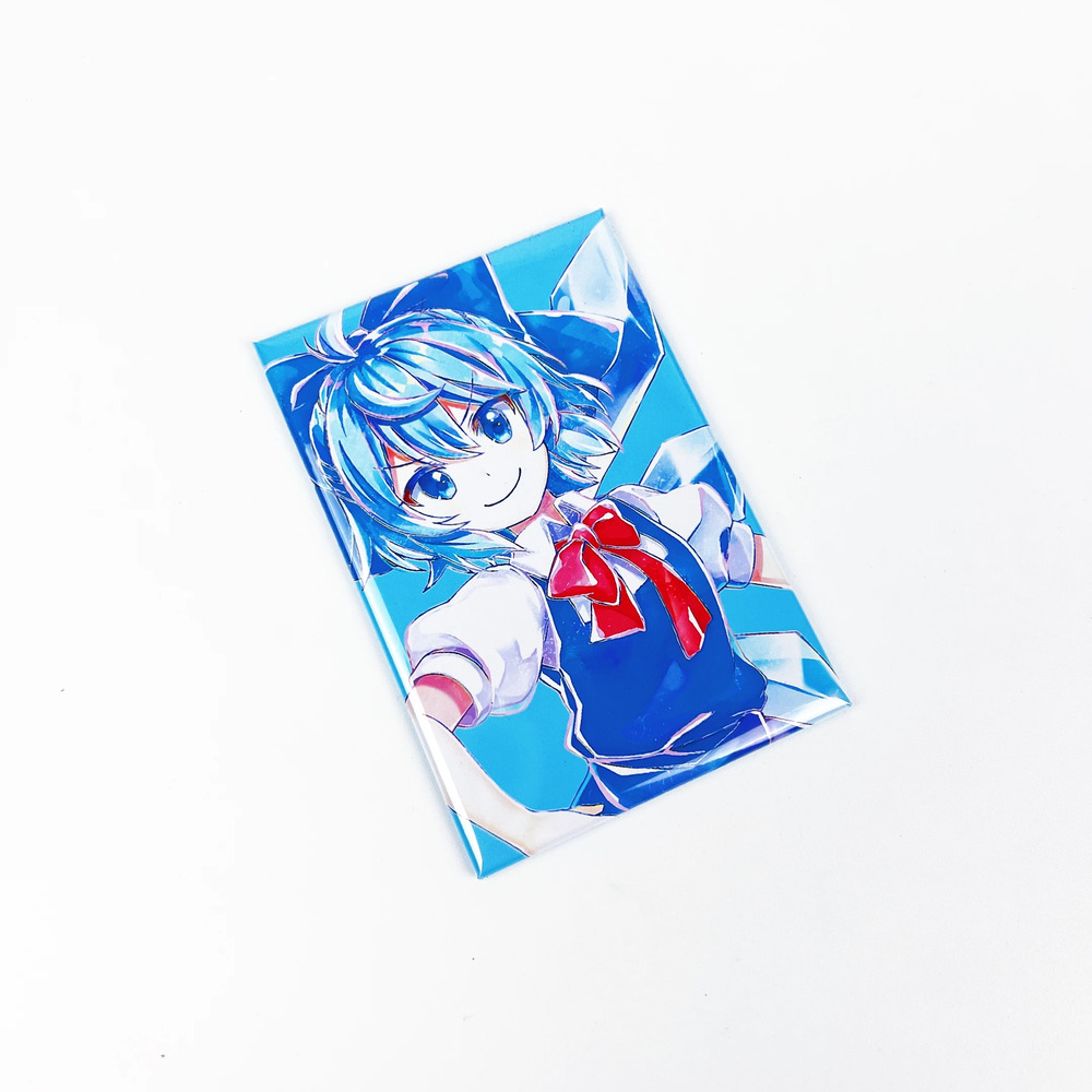 Anime Touhou Project Cirno Fridge Magnet Anime Touhou Project Cirno Fridge Magnet