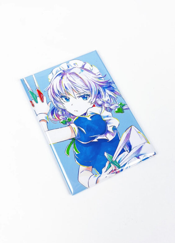 Anime Touhou Project Sakuya Izayoi Fridge Magnet