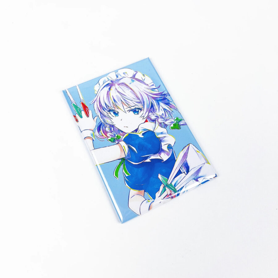Anime Touhou Project Sakuya Izayoi Fridge Magnet Anime Touhou Project Sakuya Izayoi Fridge Magnet
