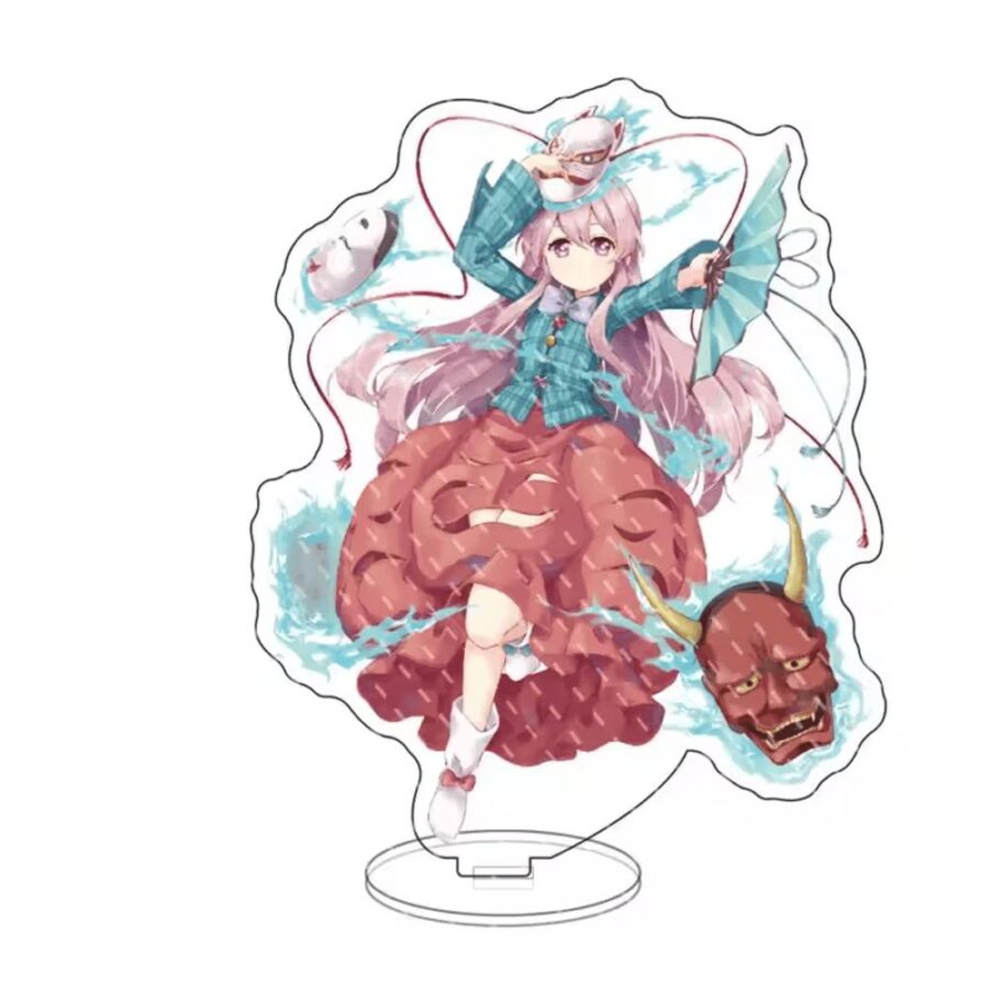 Anime Touhou Project Hata No Kokoro Acrylic Stand