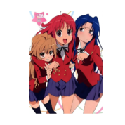 Anime Toradora! Character Print Poster