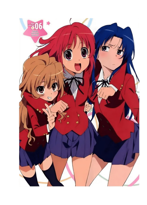Anime Toradora! Character Print Poster