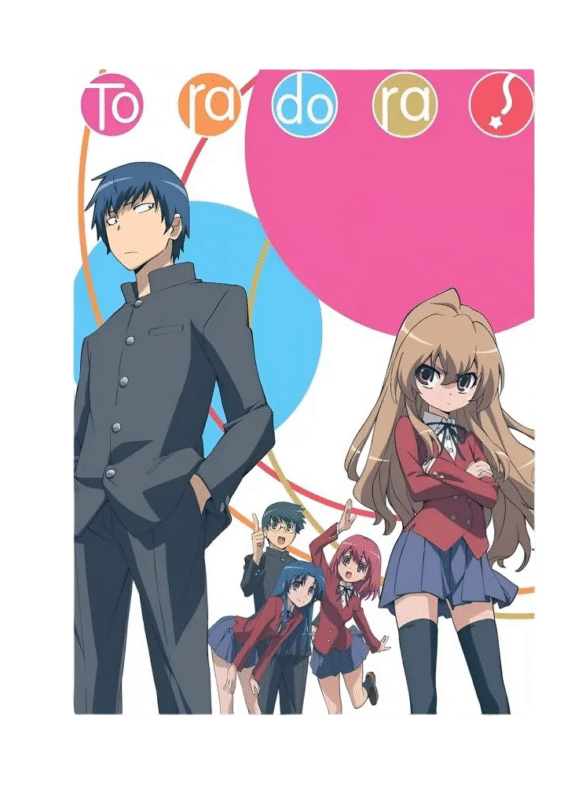 Toradora! Anime Character Poster