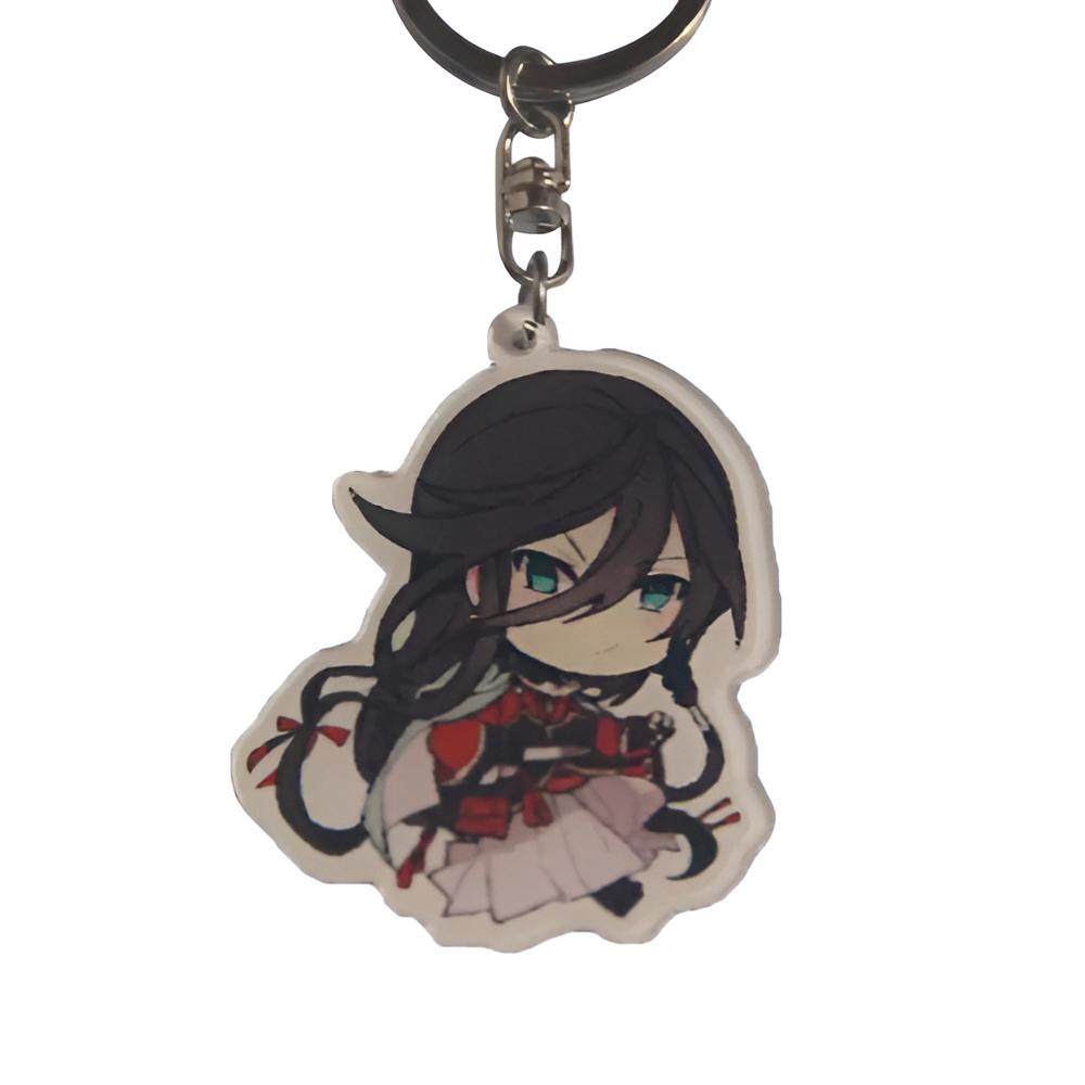 Anime Touken Ranbu Izuminokami Kanesada PVC Pendant Keychain