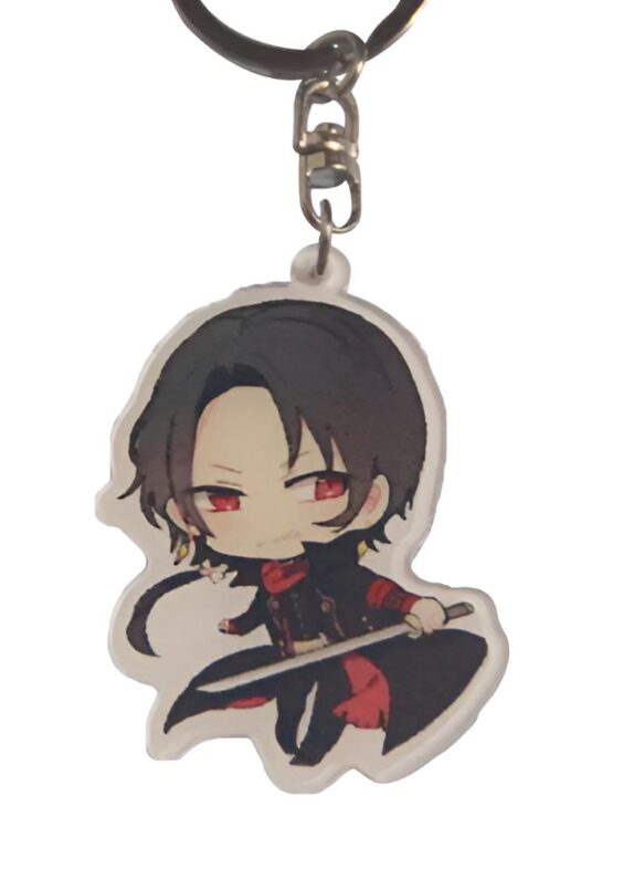 Anime Touken Ranbu Kashuu Kiyomitsu PVC Pendant Keychain