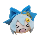 Touhou Project Anime Cirno Plush Keychain