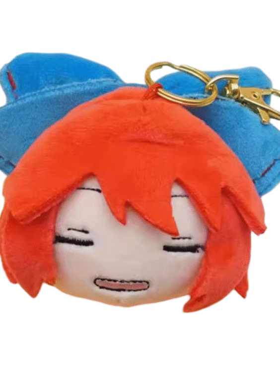 Anime Touhou Project Sekibanki Plush Keychain