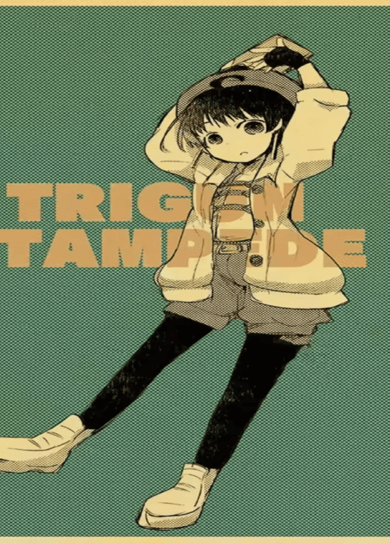 Anime Trigun Stampede Poster Wall Art