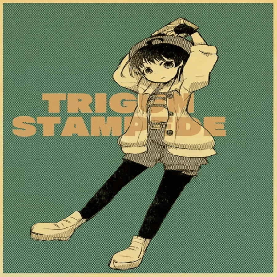 Anime Trigun Stampede Poster Wall Art Anime Trigun Stampede Poster Wall Art